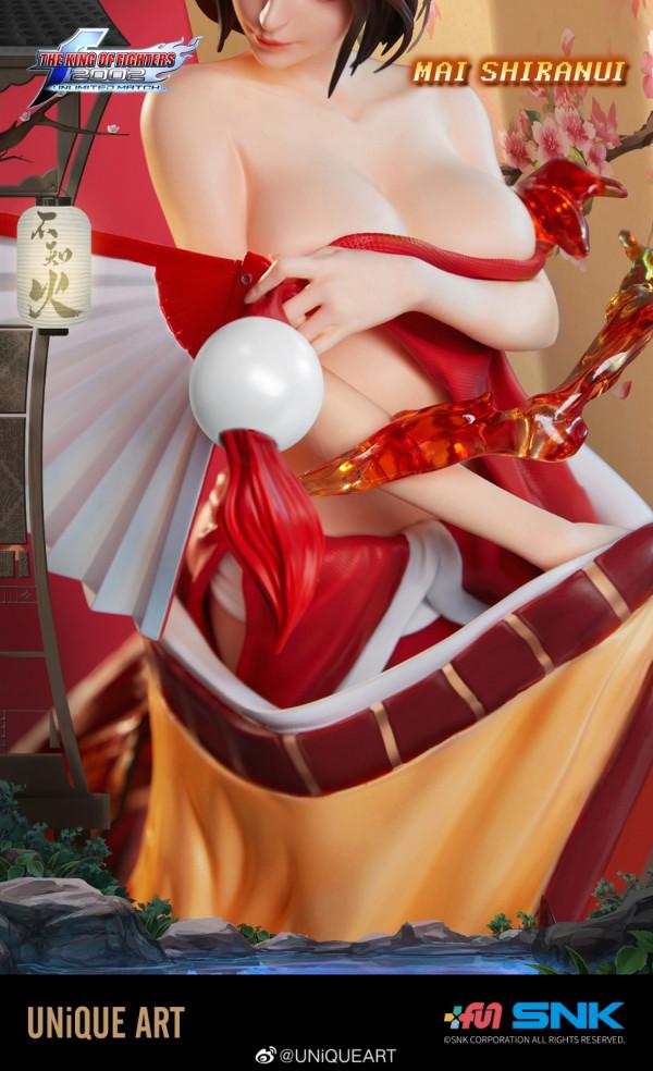 SNK授權《拳皇2002UM》不知火舞收藏級雕像 售價5588元