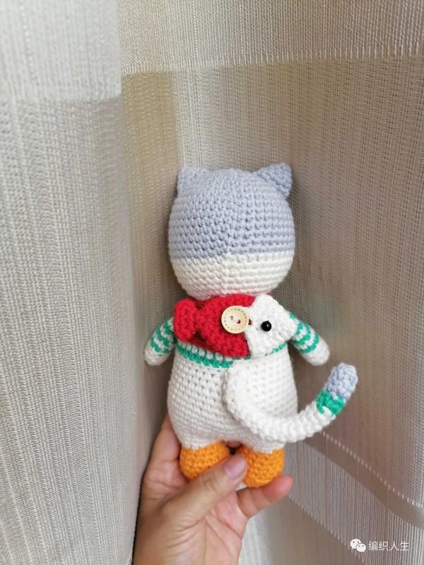 公益2021，胖嘟嘟貓貓和小可愛蘑菇頭：娃娃家2.0貓咪和蘑菇玩偶（有編織說明）