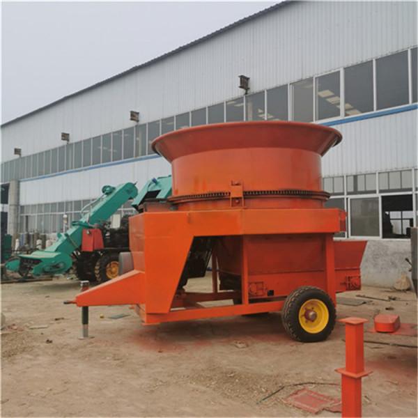 多功能秸稈粉碎機 圓盤草捆粉草機