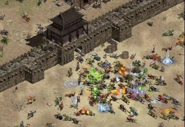 傳奇世界：當年沙戰中讓人見人怕的撿漏黨，一小時撿滿一揹包裝備