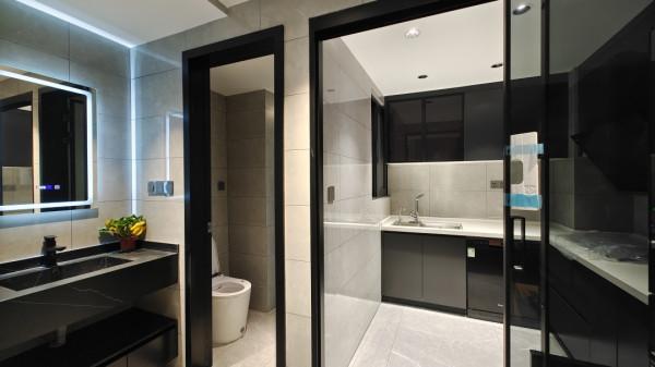 130㎡現代風，高階黑白灰，超通透客餐廳，這新房太A了吧