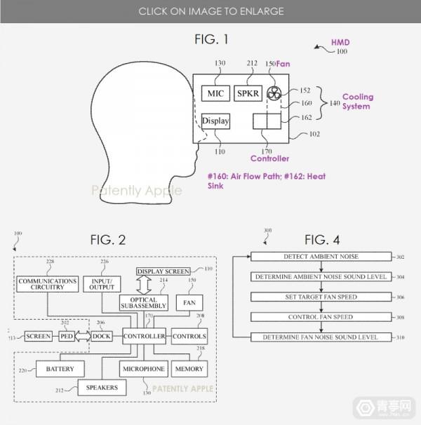 蘋果AR/VR頭顯智慧散熱系統專利曝光，可根據場景動態靜音