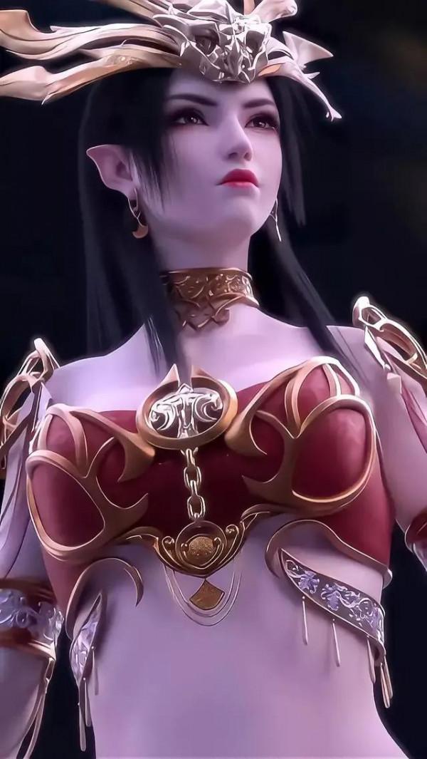 《斗羅大陸》教皇比比東和《鬥破蒼穹》美杜莎女王美圖，誰驚豔呀