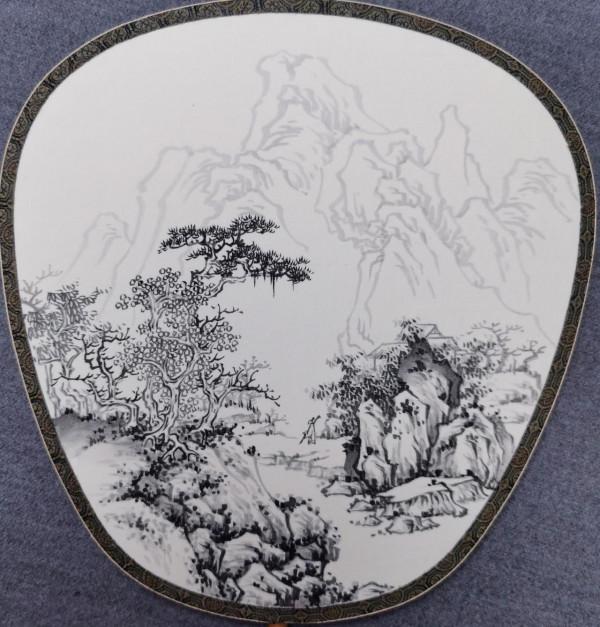 山水小品高畫質步驟圖 技法詳解