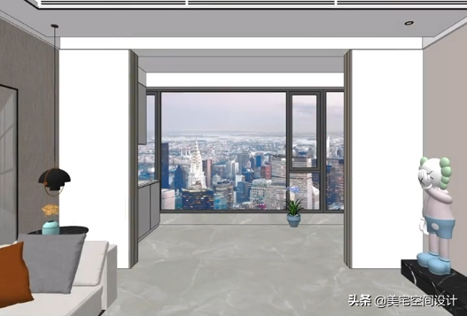 客廳陽臺兩側柱子如何設計！分享一些不一樣的設計