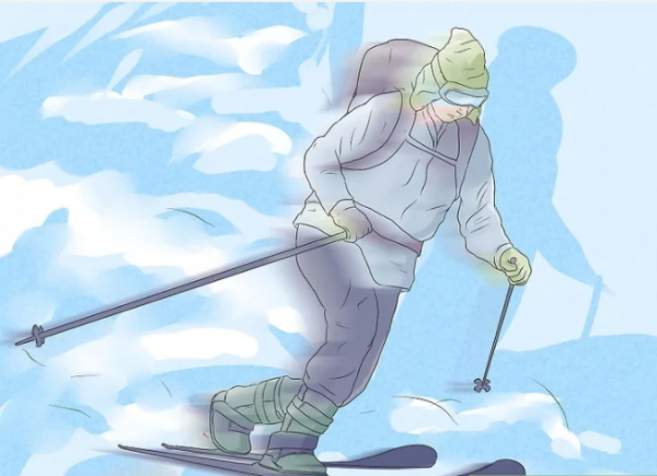 如何在深雪中滑雪