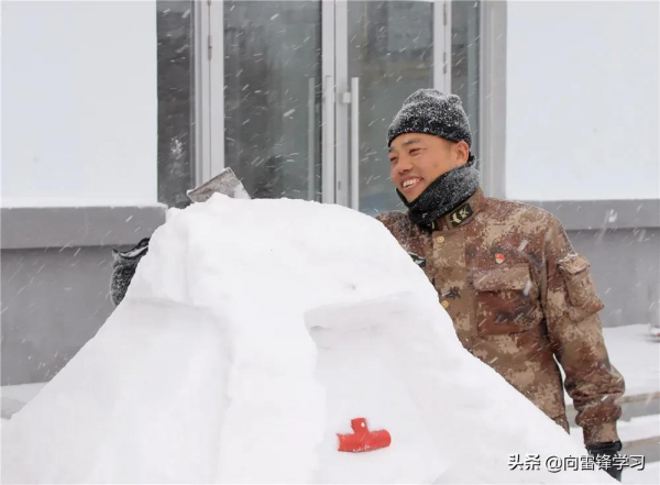 ​雪與兵相遇,美不美自己看! ​雪與兵相遇,美不美自己看!