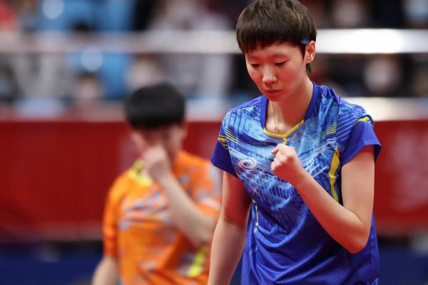 乒乓球——女子單打決賽：王曼昱奪冠