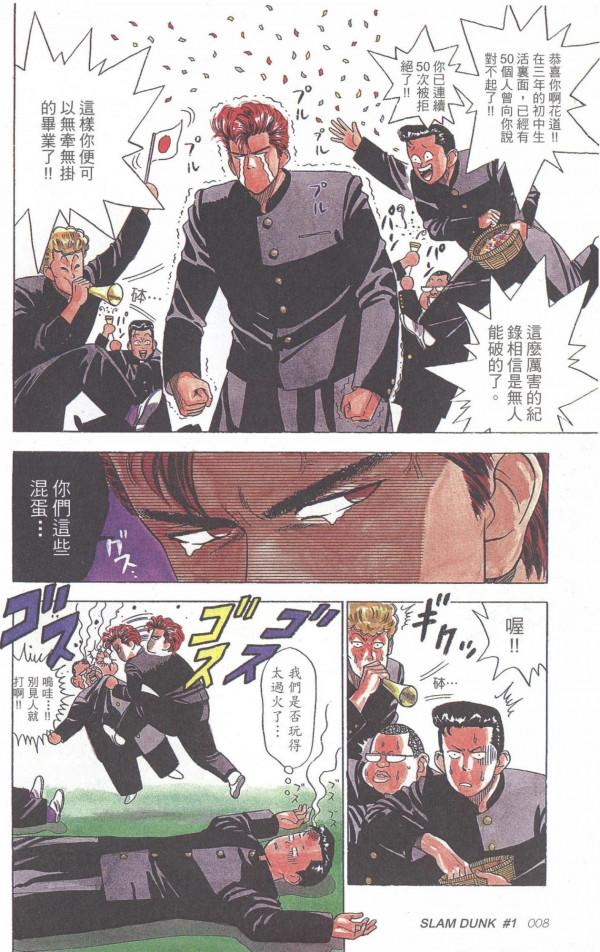 《灌籃高手》第1卷：＃1 櫻木同學