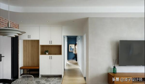 工業復古現代混搭風格的103㎡三居室，有自己獨特味道的家