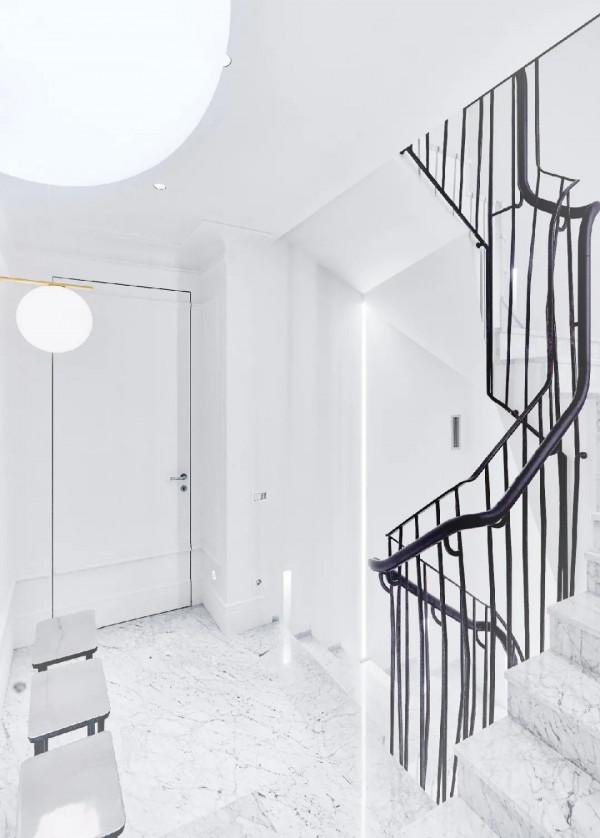 550㎡黑白複式豪宅,軟裝奢華有情調 550㎡黑白複式豪宅,軟裝奢華有情調