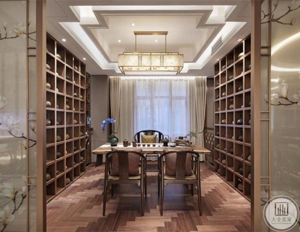 380平新中式不急不緩的向來訪者展示著中國文化的博大精深 380平新中式不急不緩的向來訪者展示著中國文化的博大精深