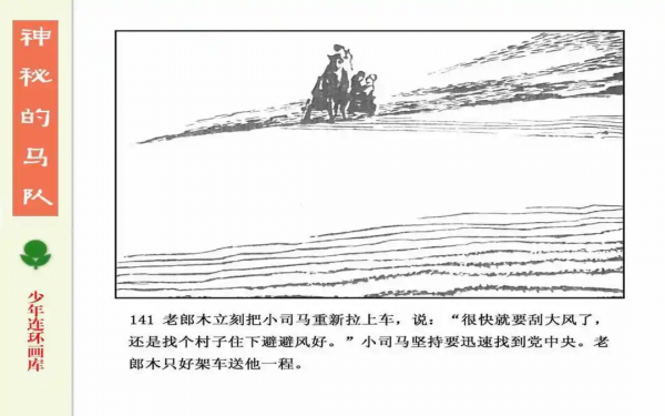 驚險戰鬥故事《神秘的馬隊》