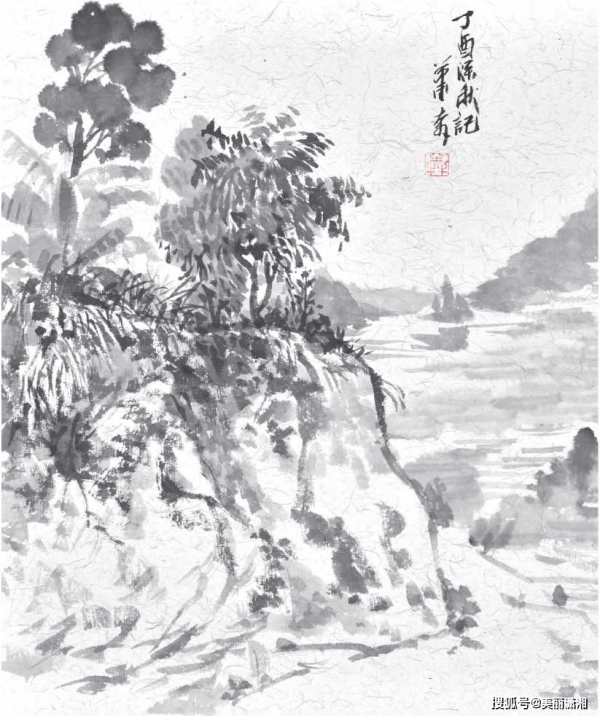 畫家蕭奔:茶園作品系列 畫家蕭奔:茶園作品系列