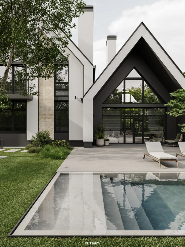 90㎡，一對夫婦的兩居室，輕盈素雅