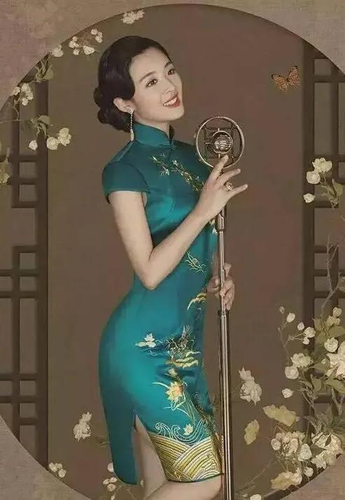 趙麗穎旗袍寫真照來了 趙麗穎旗袍寫真照來了