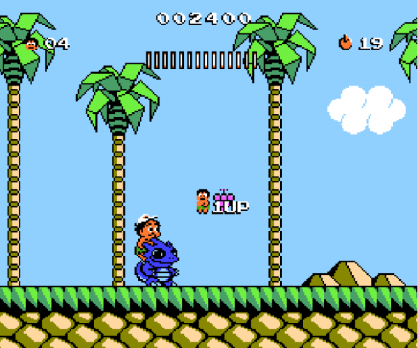 FC冒險島3,第一關的隱藏要素,無限刷道具的方法你用過嗎? FC冒險島3,第一關的隱藏要素,無限刷道具的方法你用過嗎?