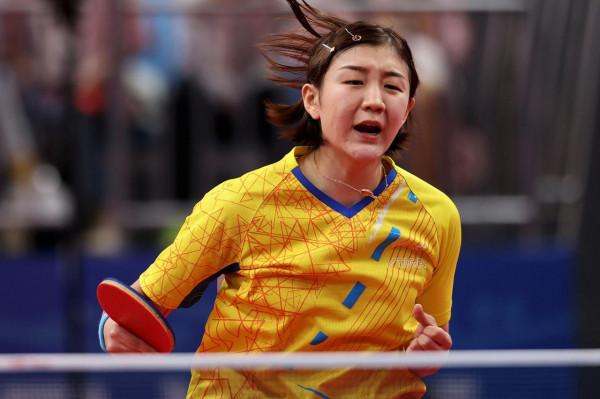 乒乓球——山東隊勝四川隊晉級女團決賽