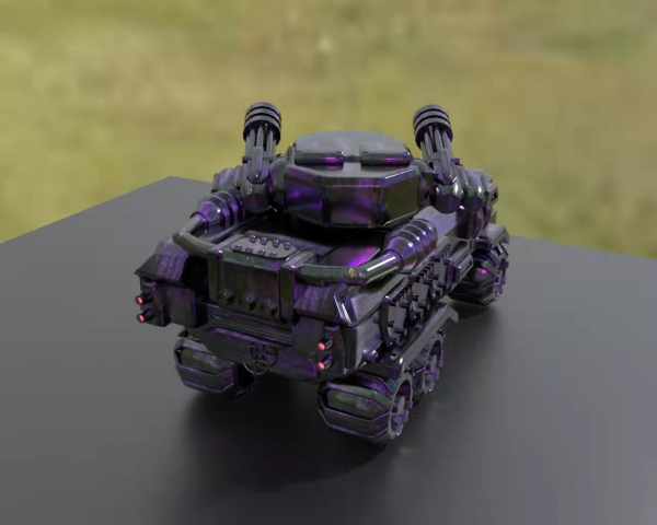 紅色警戒單位介紹——噠噠噠響不停的蓋特坦克