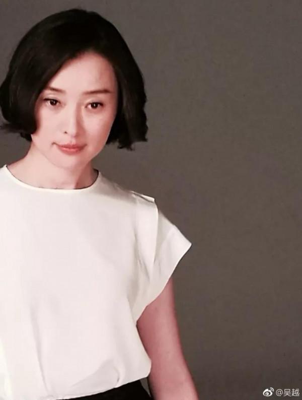 氣質如蘭的女演員吳越