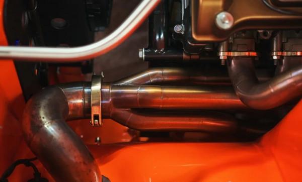 暴走日產皮卡，移植本田CBR摩托發動機