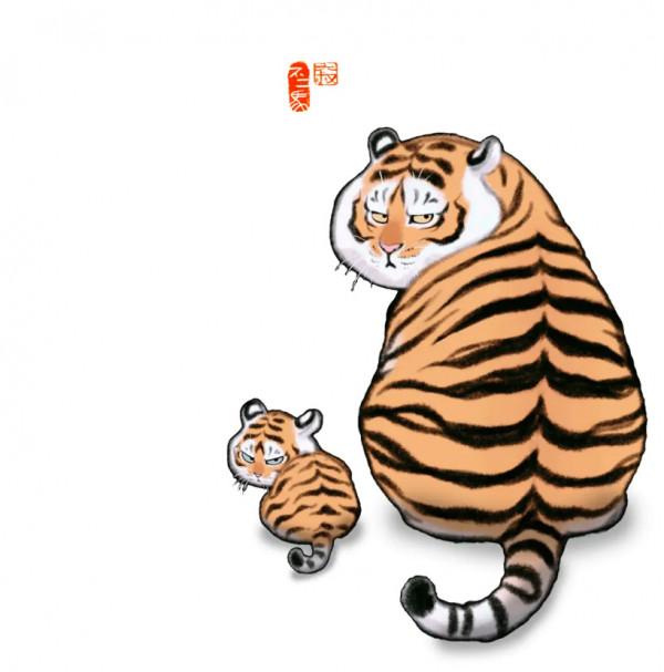 &OpenCurlyDoubleQuote;猛虎&rdquo;變&OpenCurlyDoubleQuote;萌虎&rdquo;，一組萌萌噠的老虎帶娃圖分享