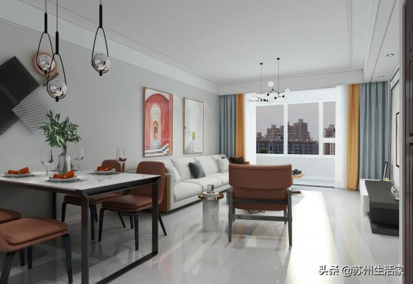 140㎡簡約裝修風格，乾淨時尚，忙碌都市人的“居心地”