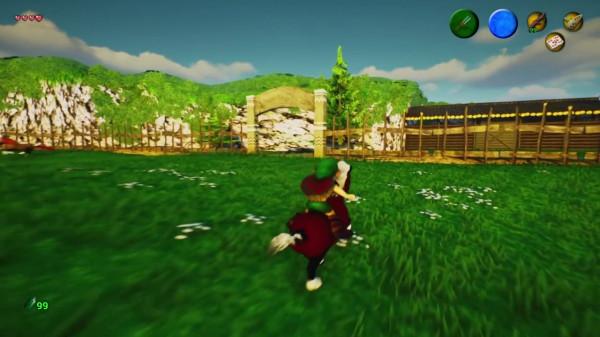 粉絲自制虛幻4《塞爾達傳說：時之笛》10分鐘影片展示