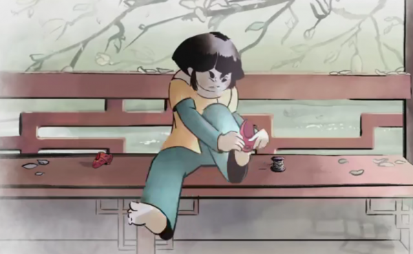 水墨風動畫《裹腳少女》，被束縛的不僅是腳，還有嚮往自由的靈魂