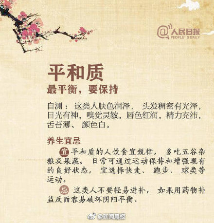 一種體質一種吃法!9種體質人群的最佳養生法 一種體質一種吃法!9種體質人群的最佳養生法