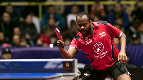更勝一籌!卡爾德拉諾3-1力克非洲大力王,首度晉級乒乓大賽四強 更勝一籌!卡爾德拉諾3-1力克非洲大力王,首度晉級乒乓大賽四強