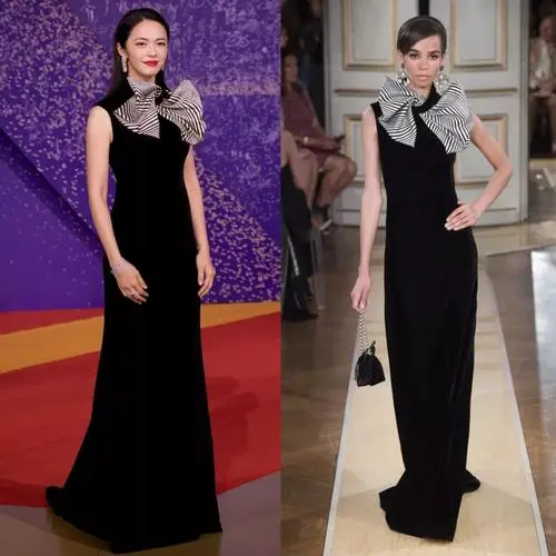 女明星頒獎典禮上奇裝異服，現在看來，尷尬到“辣眼睛”