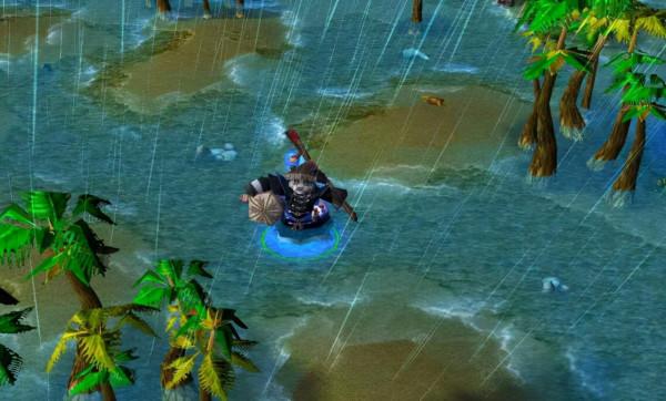 魔獸爭霸3：熊貓大招很強不假，但分身不算英雄，裝備也基本無效