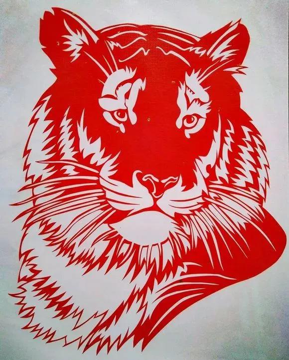 2022年《虎年剪紙集》欣賞