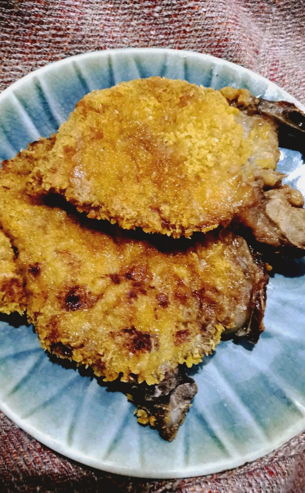 烤箱烤出來的不幹不柴的炸大排（空氣炸鍋也適用）