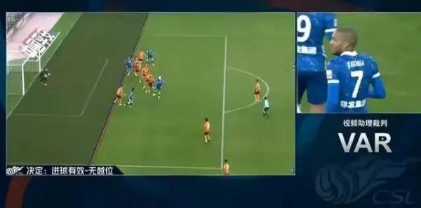 大禁區線，下半場拉“直”了