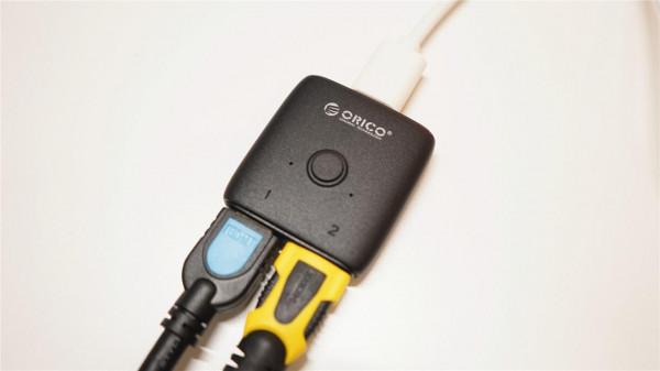 一鍵切換 無需頻繁插拔支援4K60Hz 奧睿科HDMI2.0雙向切換器