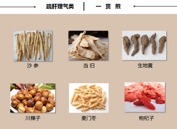 一貫煎—疏肝理氣類《精選男科常用方新解》