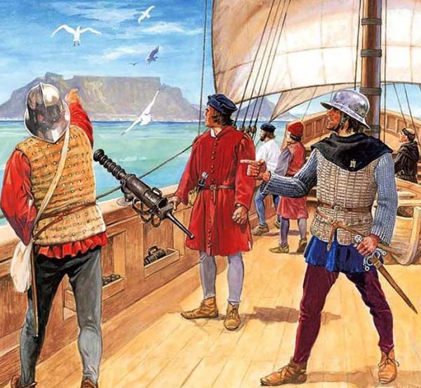 哥倫布艦隊的殖民者：食物、黃金、土著美女，全靠搶劫印第安人