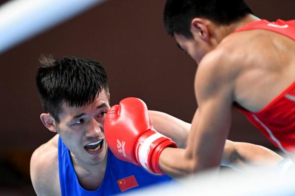 拳擊——江蘇隊陳大祥奪得男子81公斤級冠軍