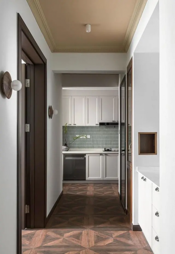 精摳每平米,56㎡ 照樣整得了復古風 精摳每平米,56㎡ 照樣整得了復古風