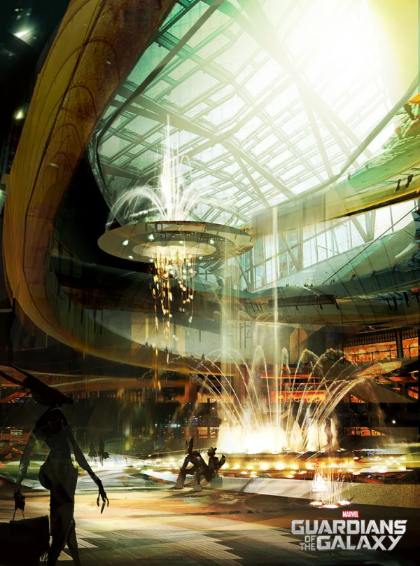 超硬核！這場景原畫，愛了