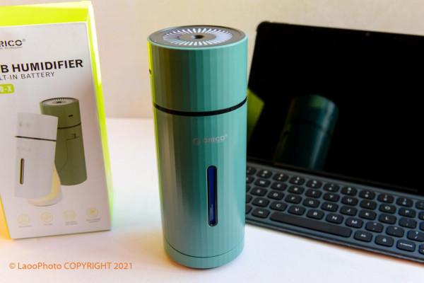 潤色冬日空調的乾燥，Orico RGB燈效的USB加溼器