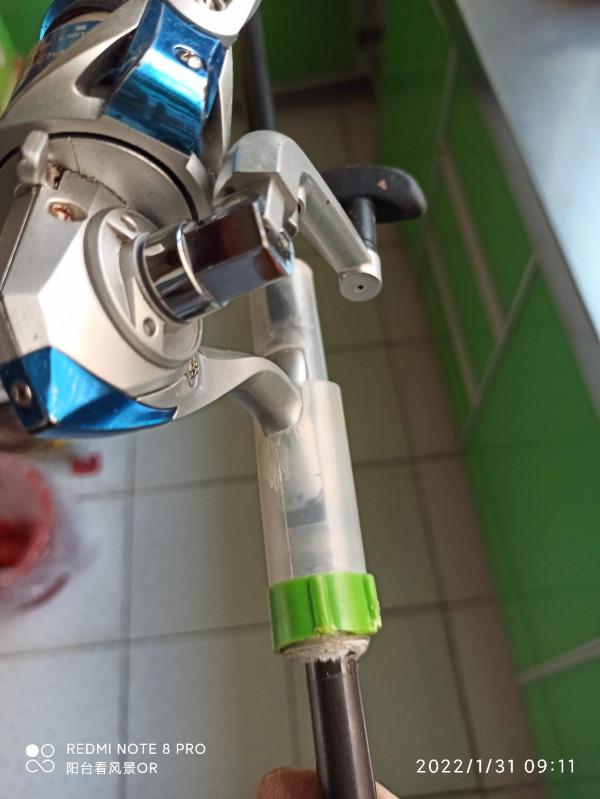 「DIY」廢物利用&mdash;&mdash;磯竿滑漂輪座