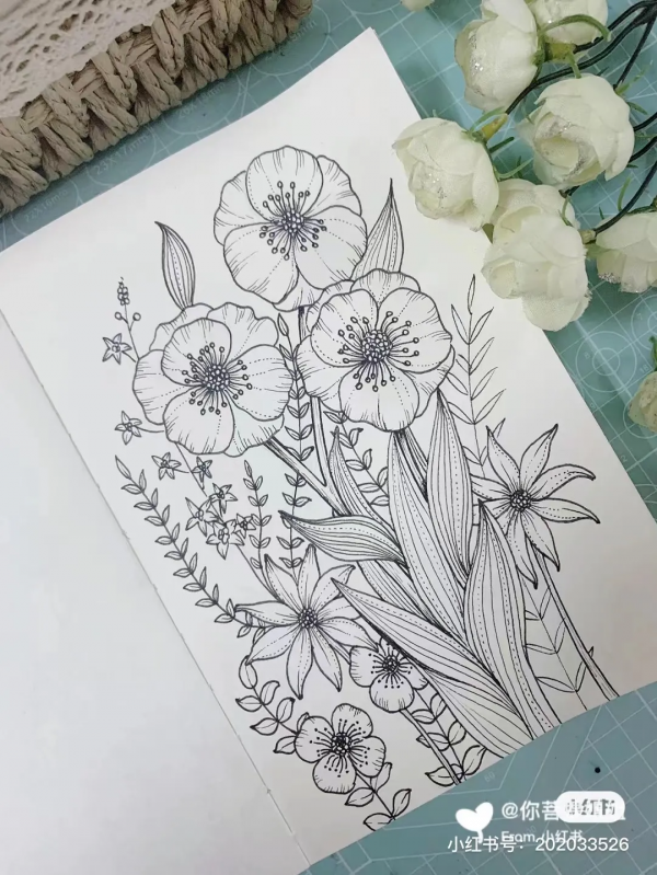 頂級創意線描,張張精緻走心,不收藏太可惜了 頂級創意線描,張張精緻走心,不收藏太可惜了