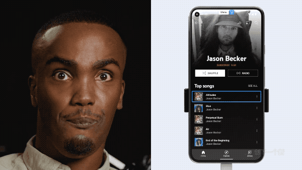 谷歌發明最新科技，眼神操控手機
