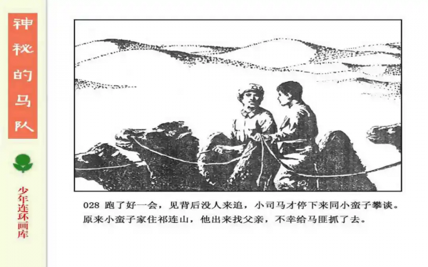 驚險戰鬥故事《神秘的馬隊》