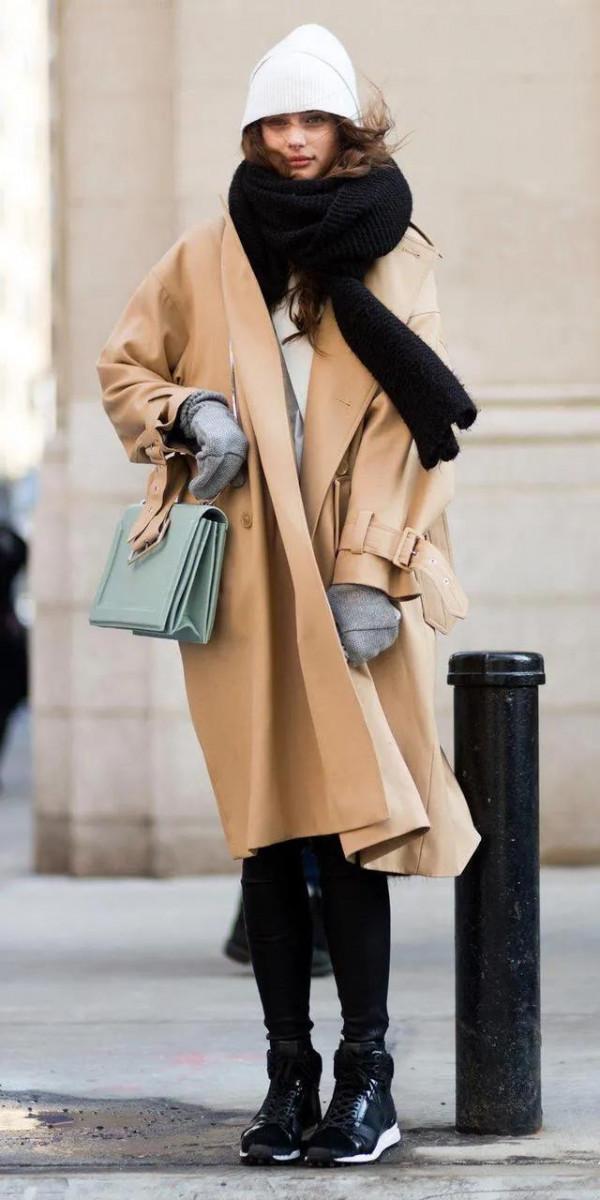 冬季時尚單品，圍巾