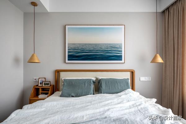 102㎡日式三居，百萬打造出的自然空間，日子過得與世無爭