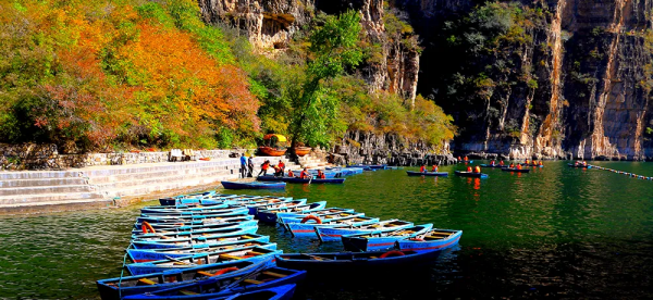 開啟“雲”賞秋之旅｜龍慶峽醉美秋景～
